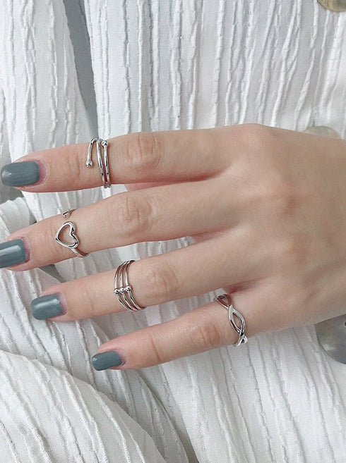 Set inele din argint Marisol